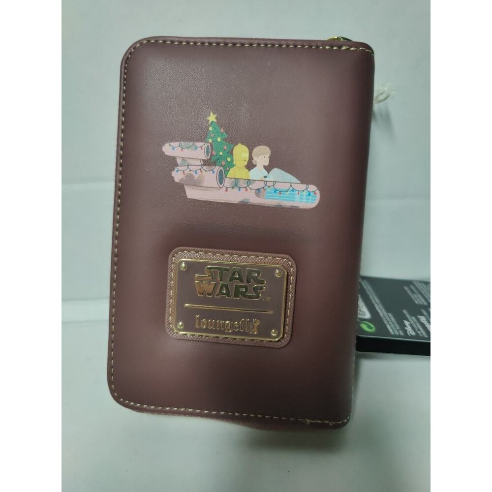 Copied - Loungefly Star Wars Jawa Xmas Tree Wallet Brown - Picture 4 of 12